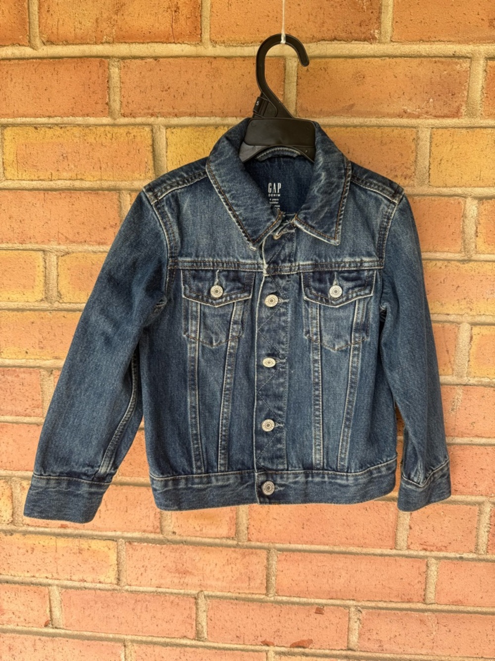 BabyGap Indigo Denim Trucker Jacket - Picture 3 of 5